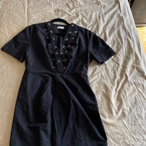 Sandro cotton mini dress